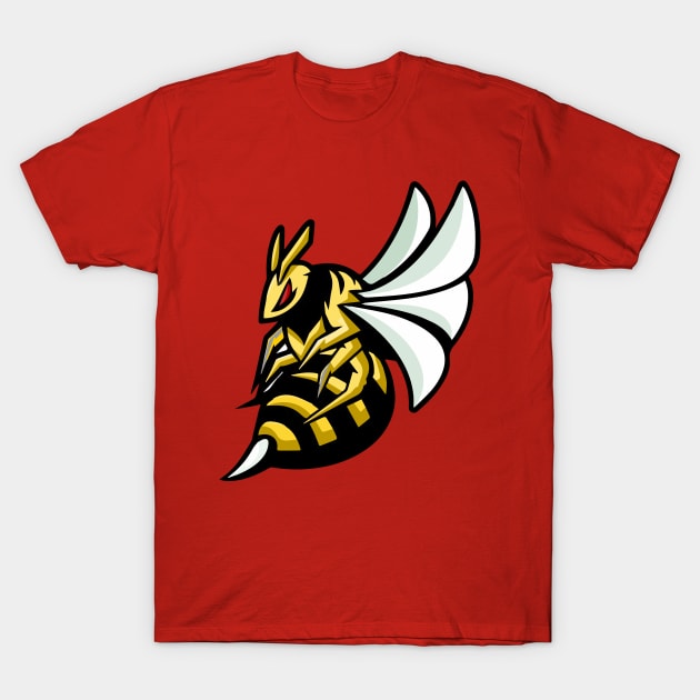 Angry Honey Bee T-Shirt by Right-Fit27